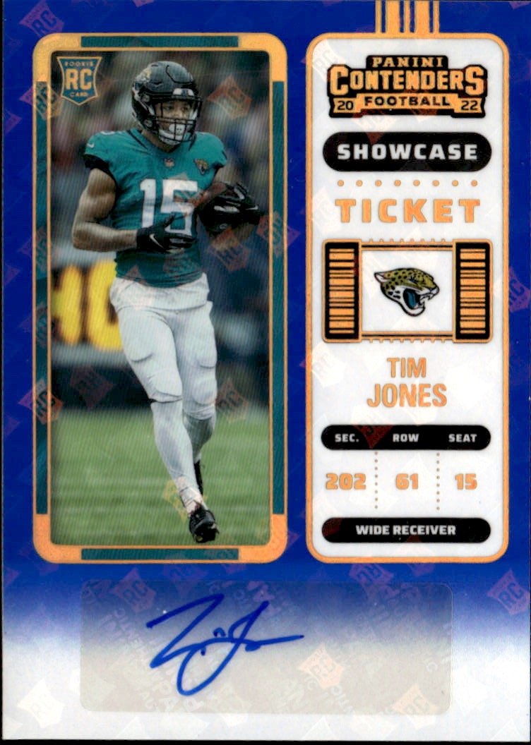 2022 Contenders Tim Jones graded slab