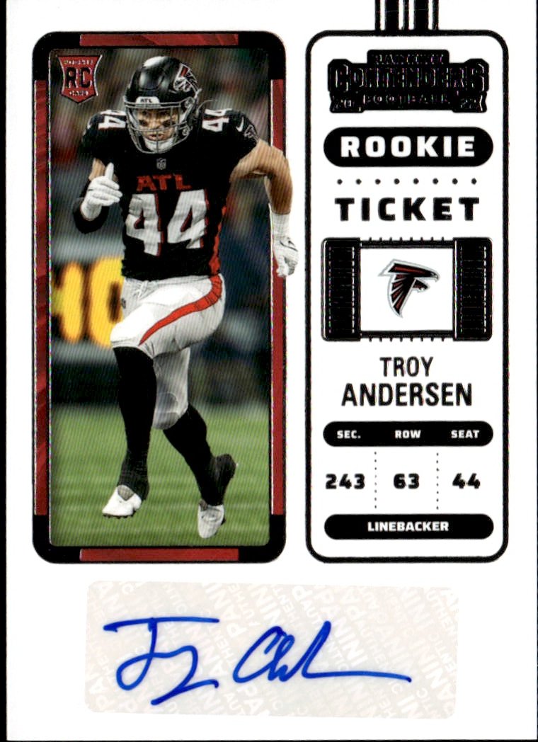 2022 Contenders Troy Andersen graded slab