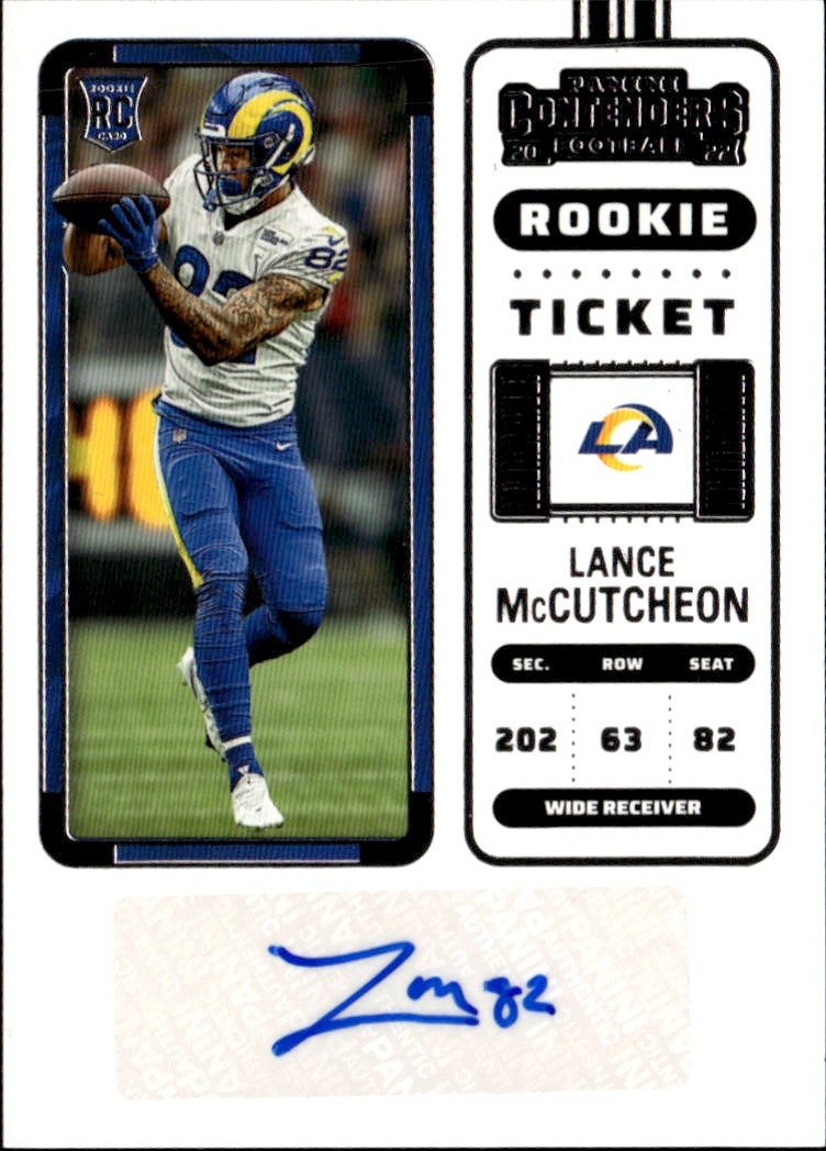 2023 Contenders Lance McCutcheon graded slab