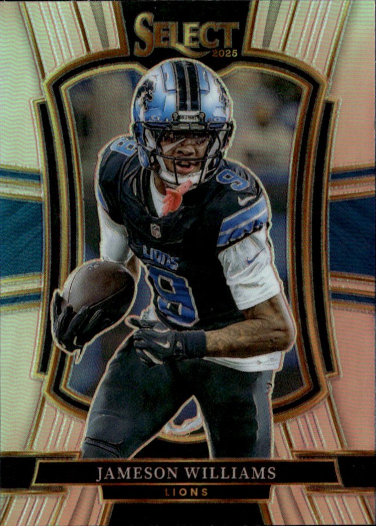 2025 Select Jameson Williams graded slab