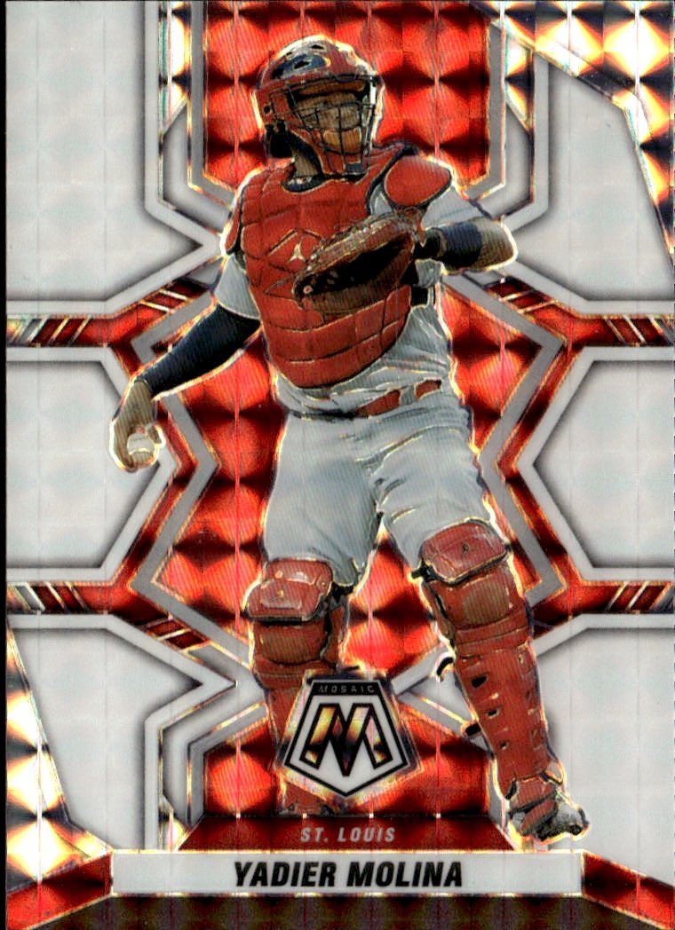 2022 Mosaic Yadier Molina graded slab