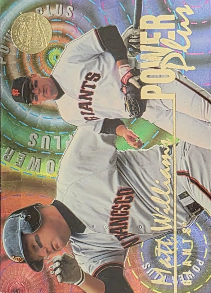 1995 FLEER ULTRA MATT WILLIAMS graded slab