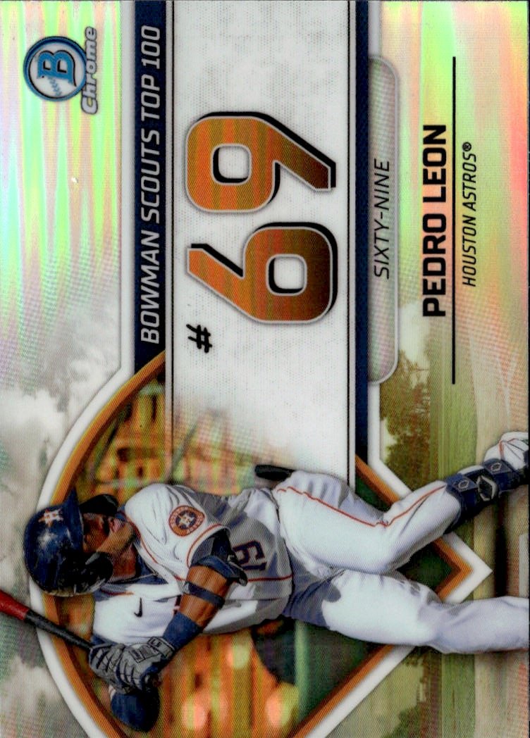 2023 BOWMAN CHROME PEDRO LEON graded slab