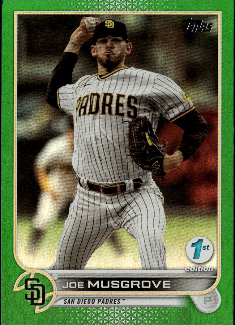 2022 TOPPS JOE MUSGROVE graded slab