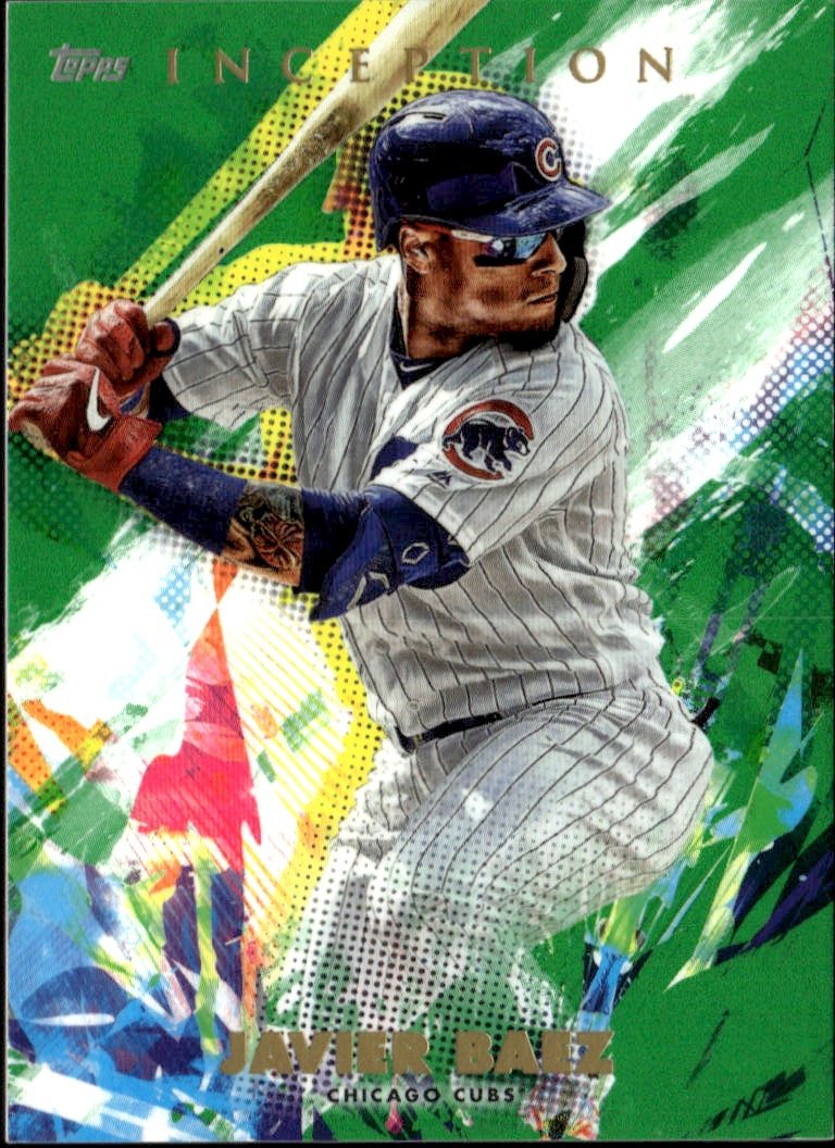2020 TOPPS INCEPTION JAVIER BAEZ graded slab