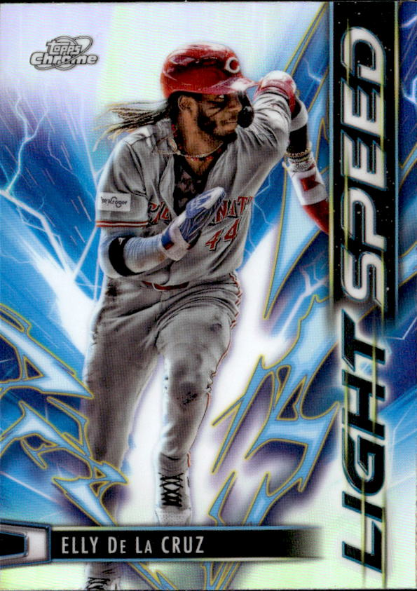 2025 Cosmic Chrome Elly De La Cruz graded slab