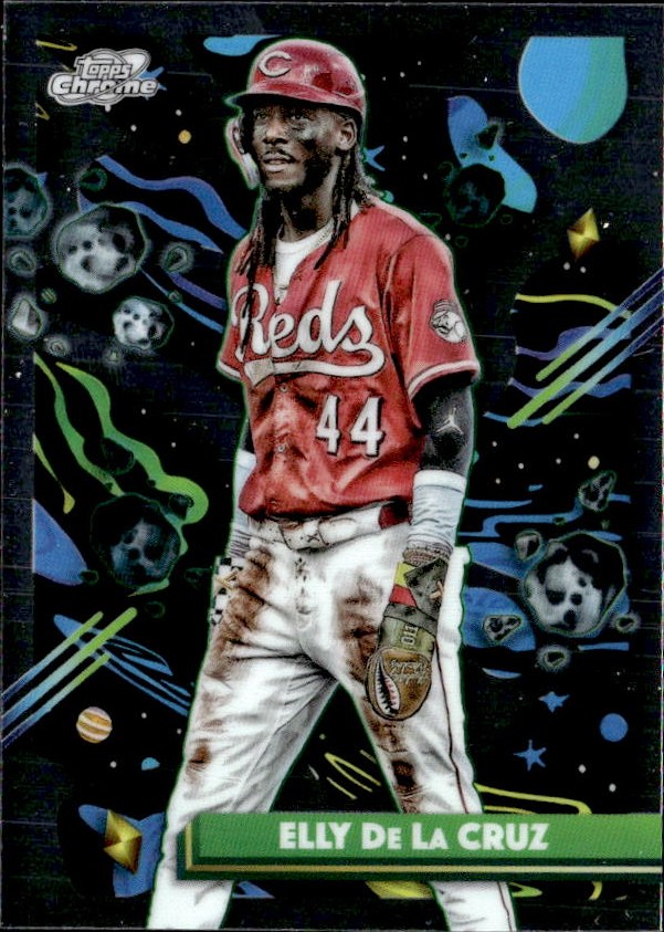 2025 Cosmic Chrome Elly De La Cruz graded slab