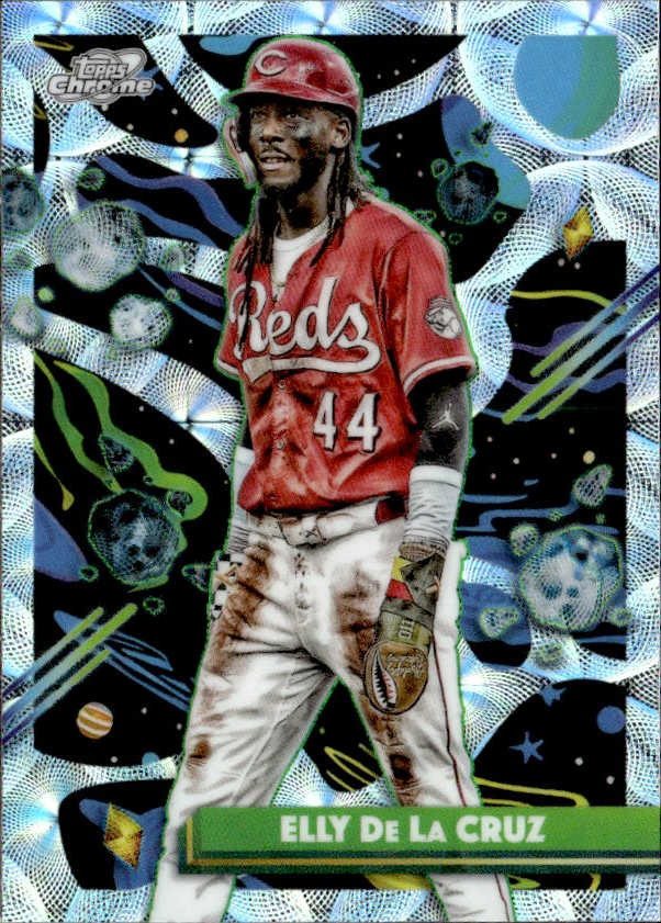 2025 Cosmic Chrome Elly De La Cruz graded slab