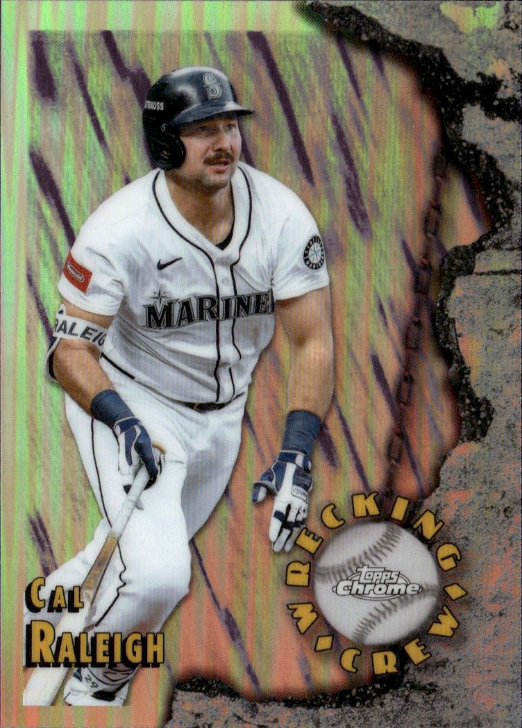 2026 Topps Chrome Cal Raleigh graded slab