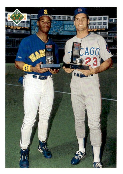 1991 Upper Deck K.Griffey Jr. / R.Sandberg graded slab