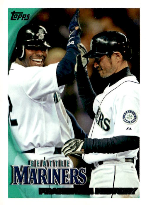 2010 Topps Seattle Mariners graded slab
