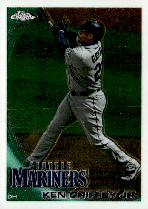 2010 Topps Chrome Ken Griffey Jr. graded slab