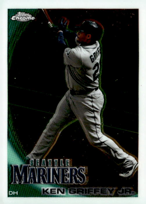 2010 Topps Chrome Ken Griffey Jr. graded slab