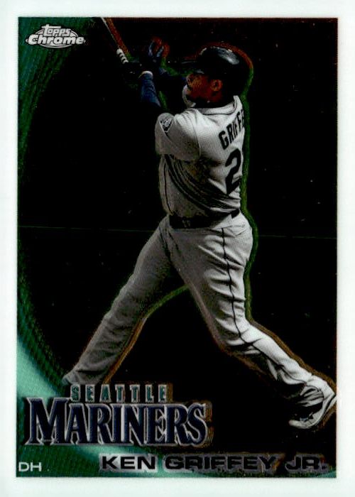 2010 Topps Chrome Ken Griffey Jr. graded slab