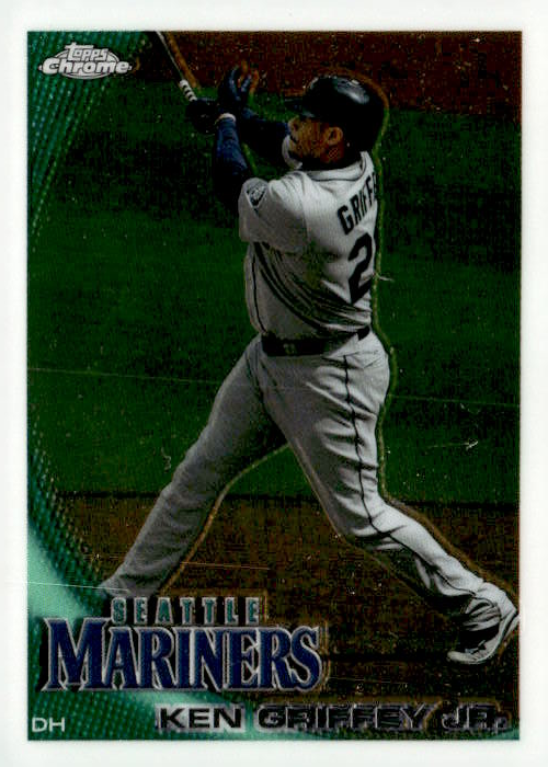 2010 Topps Chrome Ken Griffey Jr. graded slab