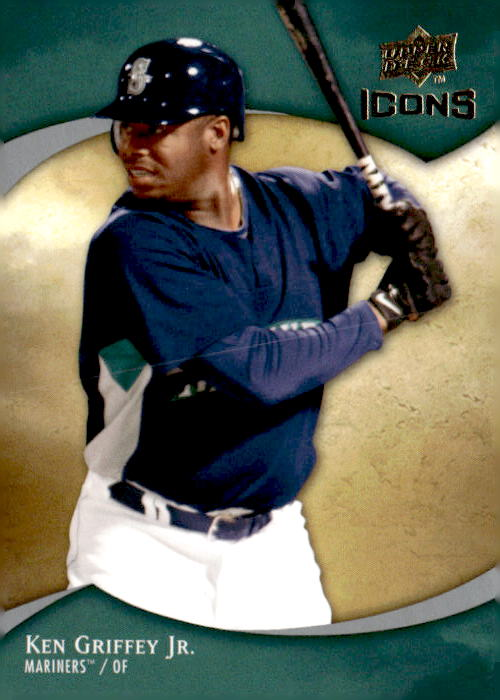 2009 U.D. Icons Ken Griffey Jr. graded slab