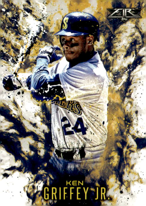 2016 Topps Fire Ken Griffey Jr. graded slab
