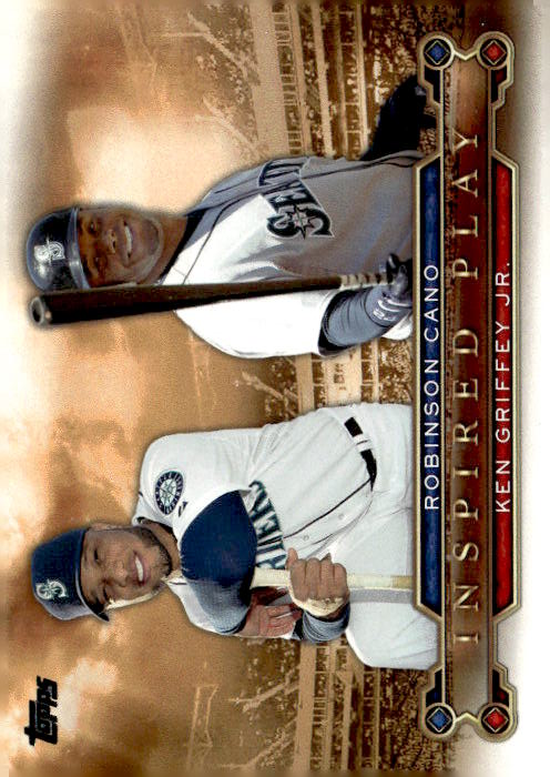 2015 Topps R.Cano & K.Griffey Jr. graded slab