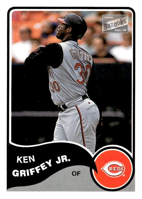 2003 Topps Bazooka Ken Griffey Jr graded slab