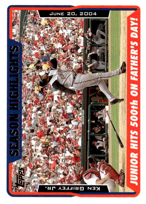 2004 Topps Ken Griffey Jr. graded slab
