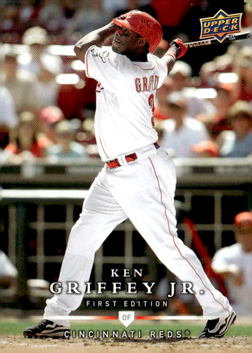 2008 U.D. FIRST EDITION KEN GRIFFEY JR. graded slab
