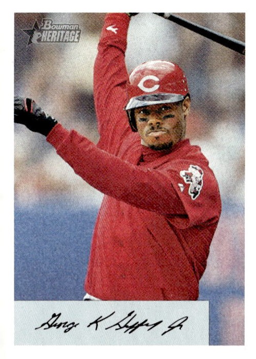 2002 BOWMAN HERITAGE KEN GRIFFEY JR. graded slab