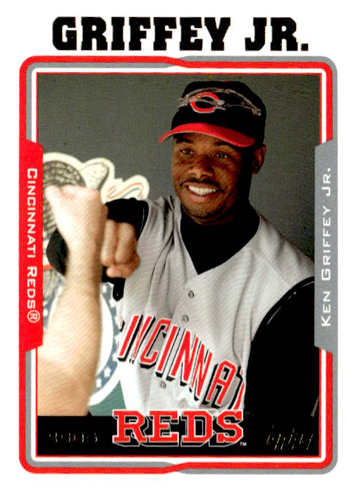 2005 Topps Ken Griffey Jr. graded slab