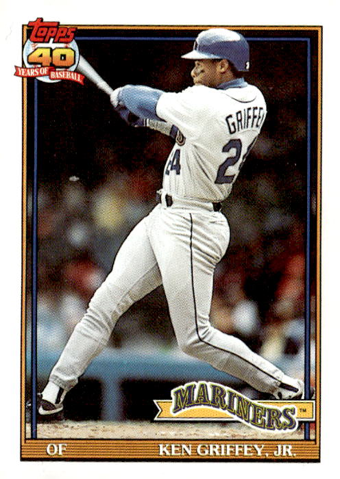 1991 Topps Ken Griffey Jr. graded slab