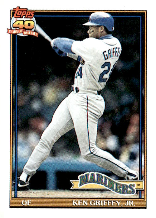 1991 Topps Ken Griffey Jr. graded slab
