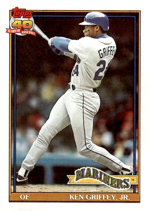 1991 Topps Ken Griffey Jr. graded slab