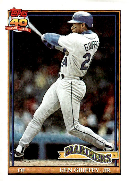1991 Topps Ken Griffey Jr. graded slab