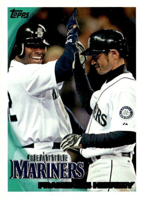 2010 Topps Seattle Mariners graded slab