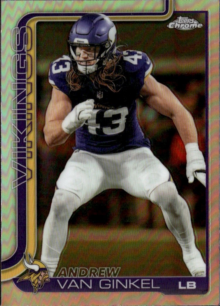 2025 Topps Chrome Andrew Van Ginkel graded slab