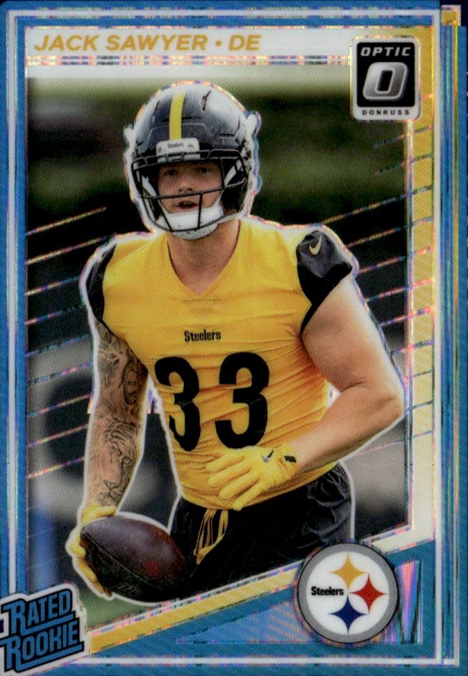 2025 Donruss Optic Jack Sawyer graded slab