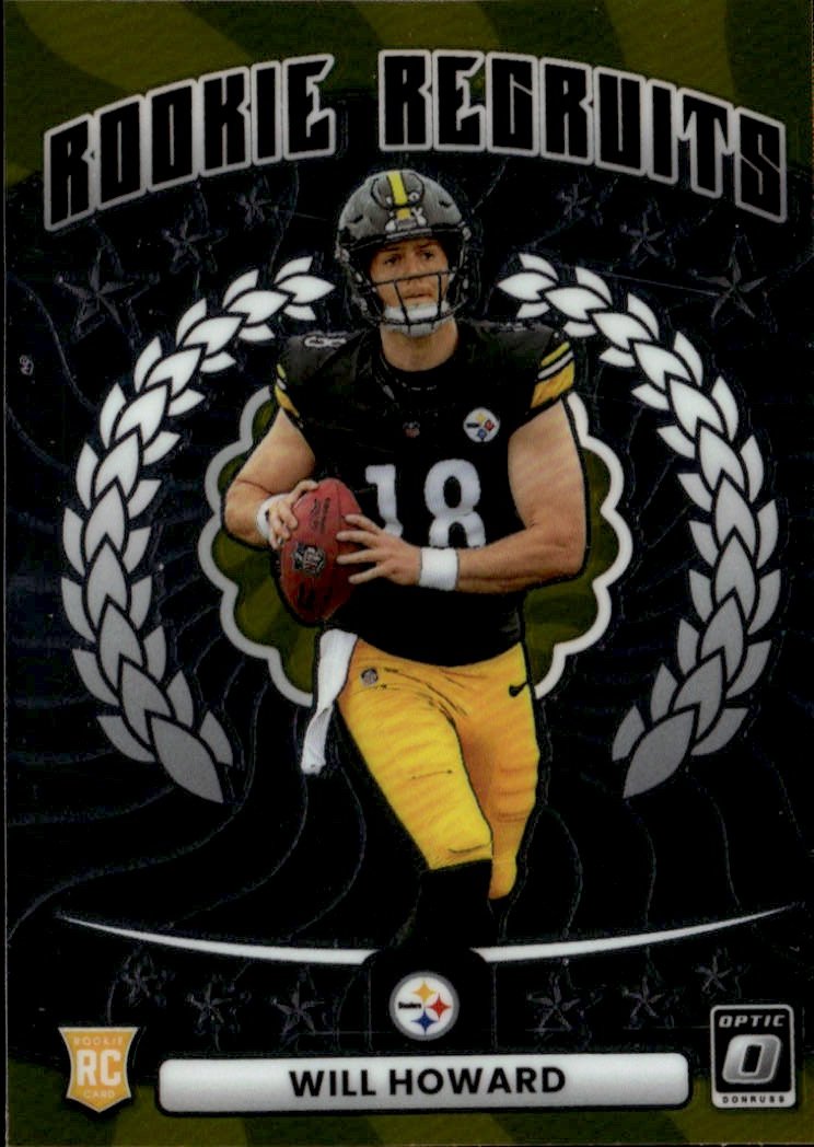 2025 DONRUSS OPTIC WILL HOWARD graded slab