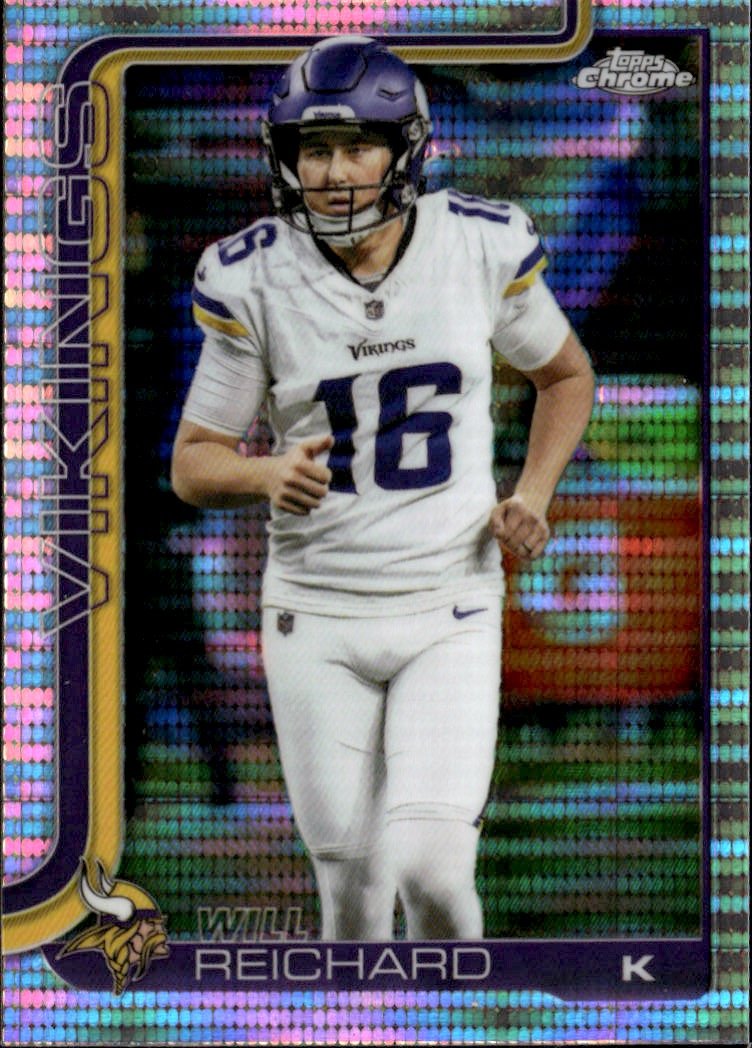 2025 Topps Chrome Will Reichard graded slab
