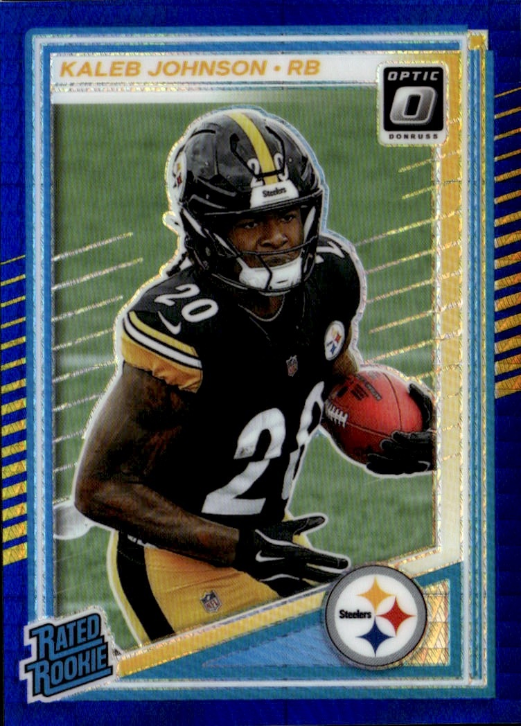 2025 Optic Kaleb Johnson graded slab