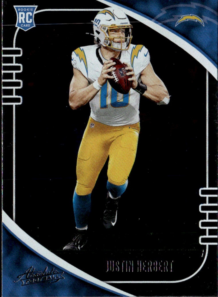 2020 Absolute Justin Herbert graded slab