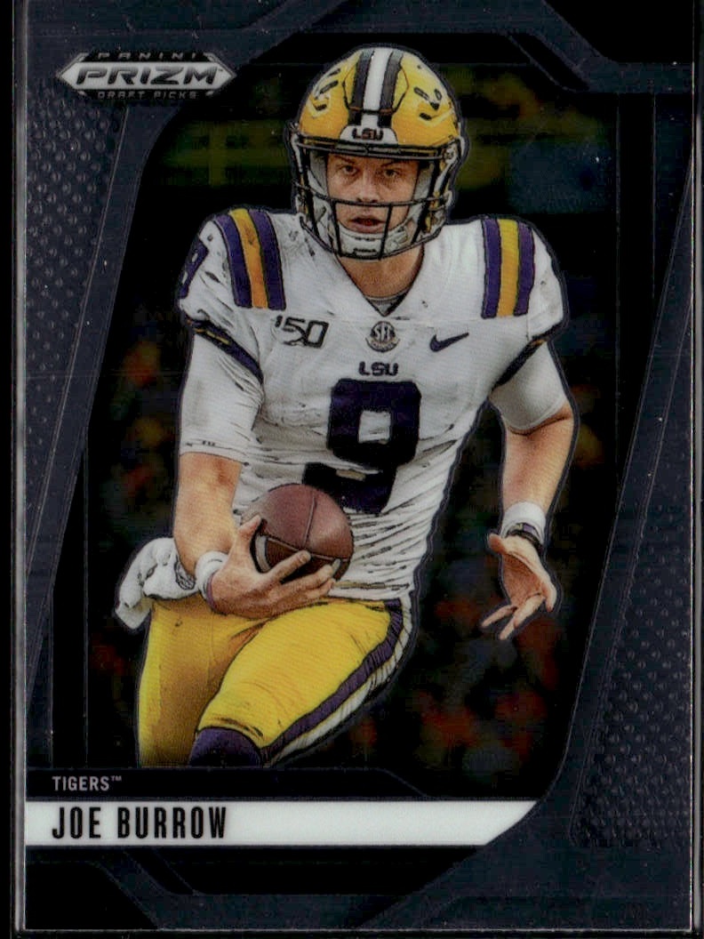 2025 Prizm Draft Picks Joe Burrow graded slab