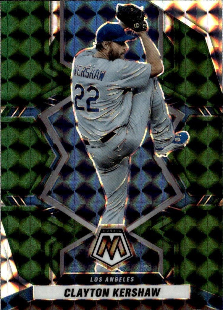2022 Mosaic Clayton Kershaw graded slab