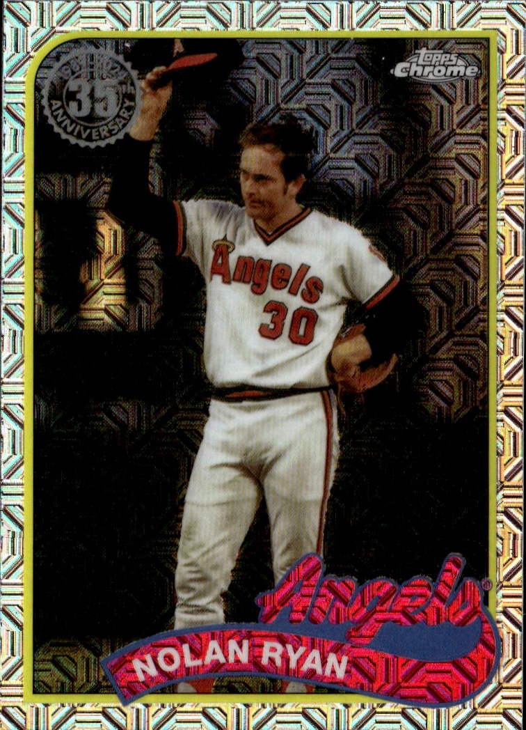 2024 Topps Chrome Nolan Ryan graded slab