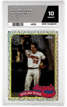 2024 TOPPS CHROME 1990-SILVER PACK MOJO #T89CU-98 NOLAN RYAN MPE 10 GEM/MT — graded card up for auction