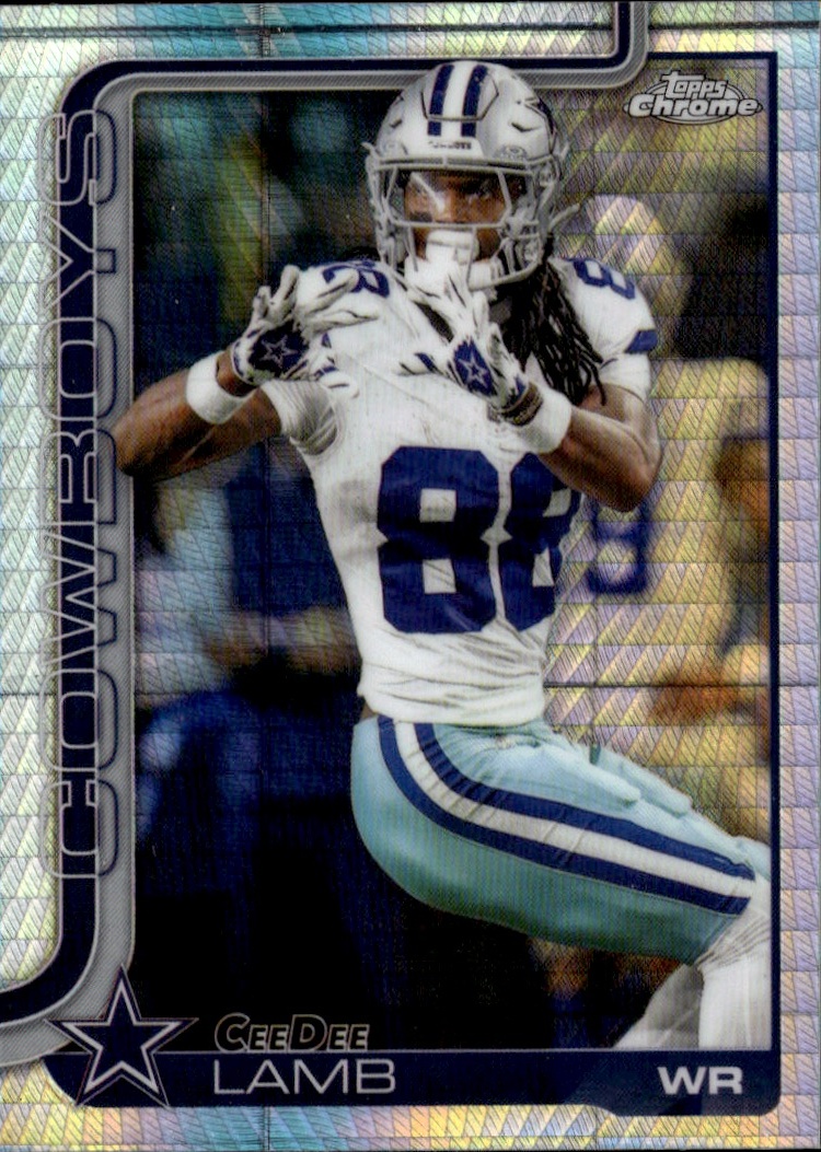 2025 Topps Chrome Ceedee Lamb graded slab