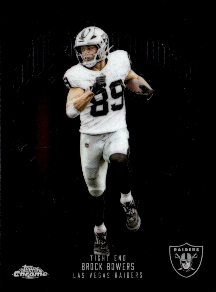 2025 Topps Chrome Brock Bowers graded slab