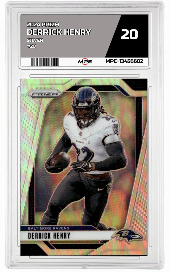 2024 PRIZM SILVER #20 DERRICK HENRY MPE 20 — graded card auctioned from the MPE vault