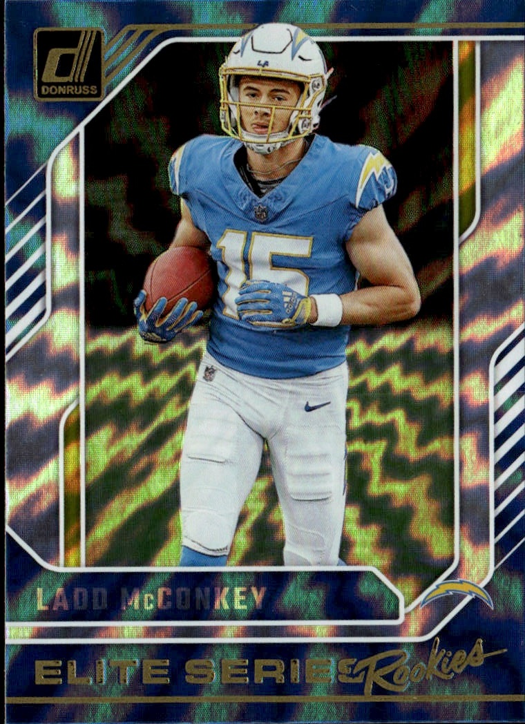 2024 Donruss Ladd McConkey graded slab