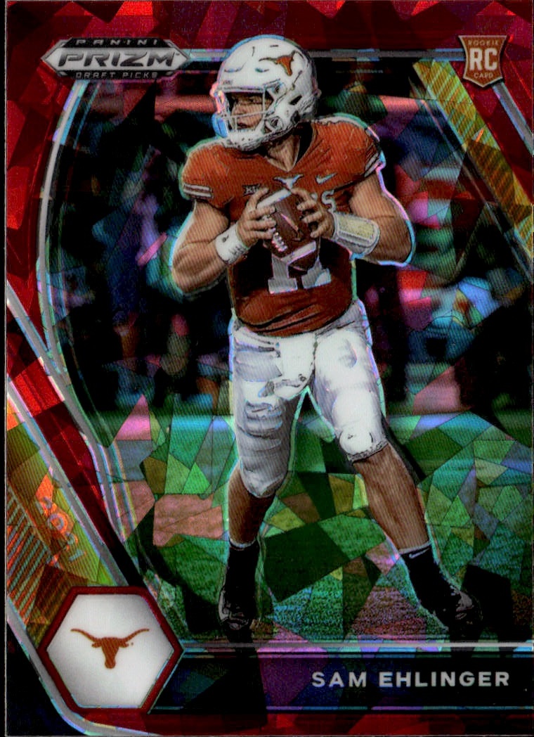 2021 Prizm Draft Picks Sam Ehlinger graded slab