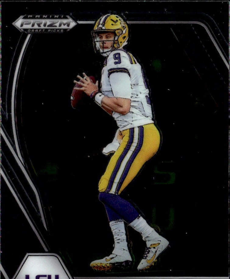 2021 Prizm Draft Picks Joe Burrow graded slab