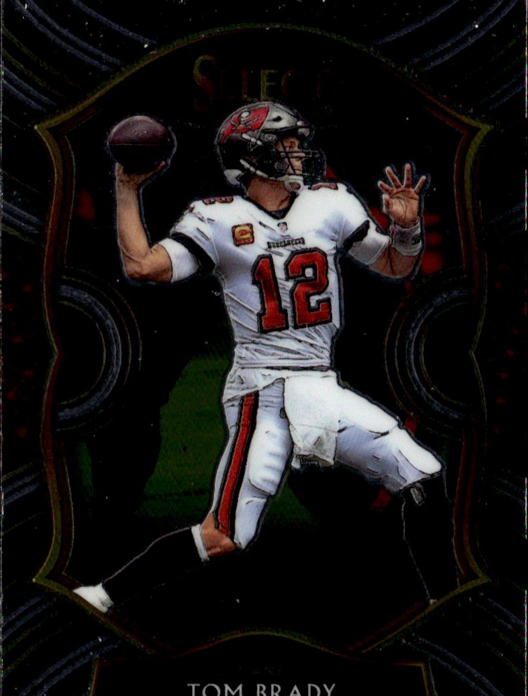 2020 Select Tom Brady graded slab