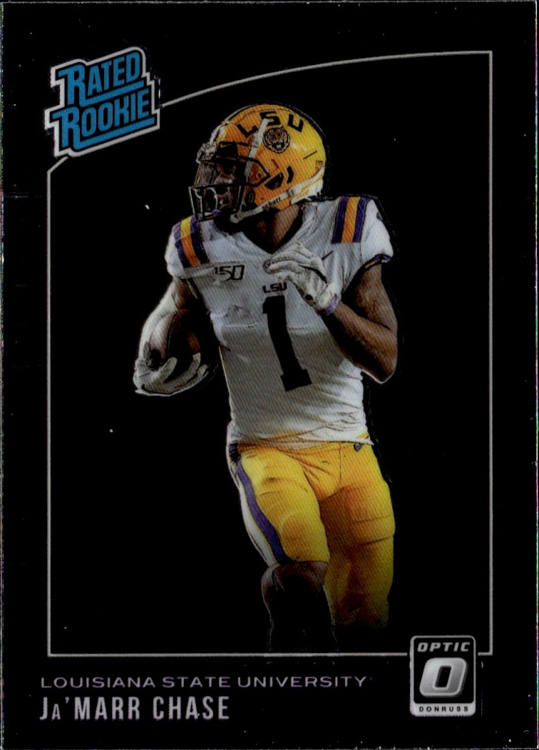 2021 Chronicles Draft Picks Ja'Marr Chase graded slab